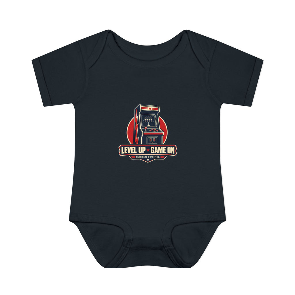 Level Up Game On Baby Onesie