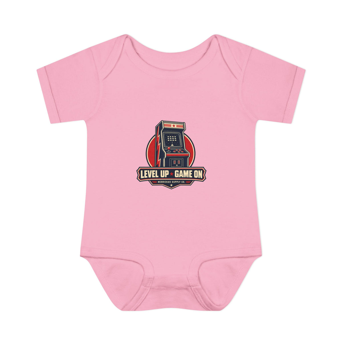 Level Up Game On Baby Onesie