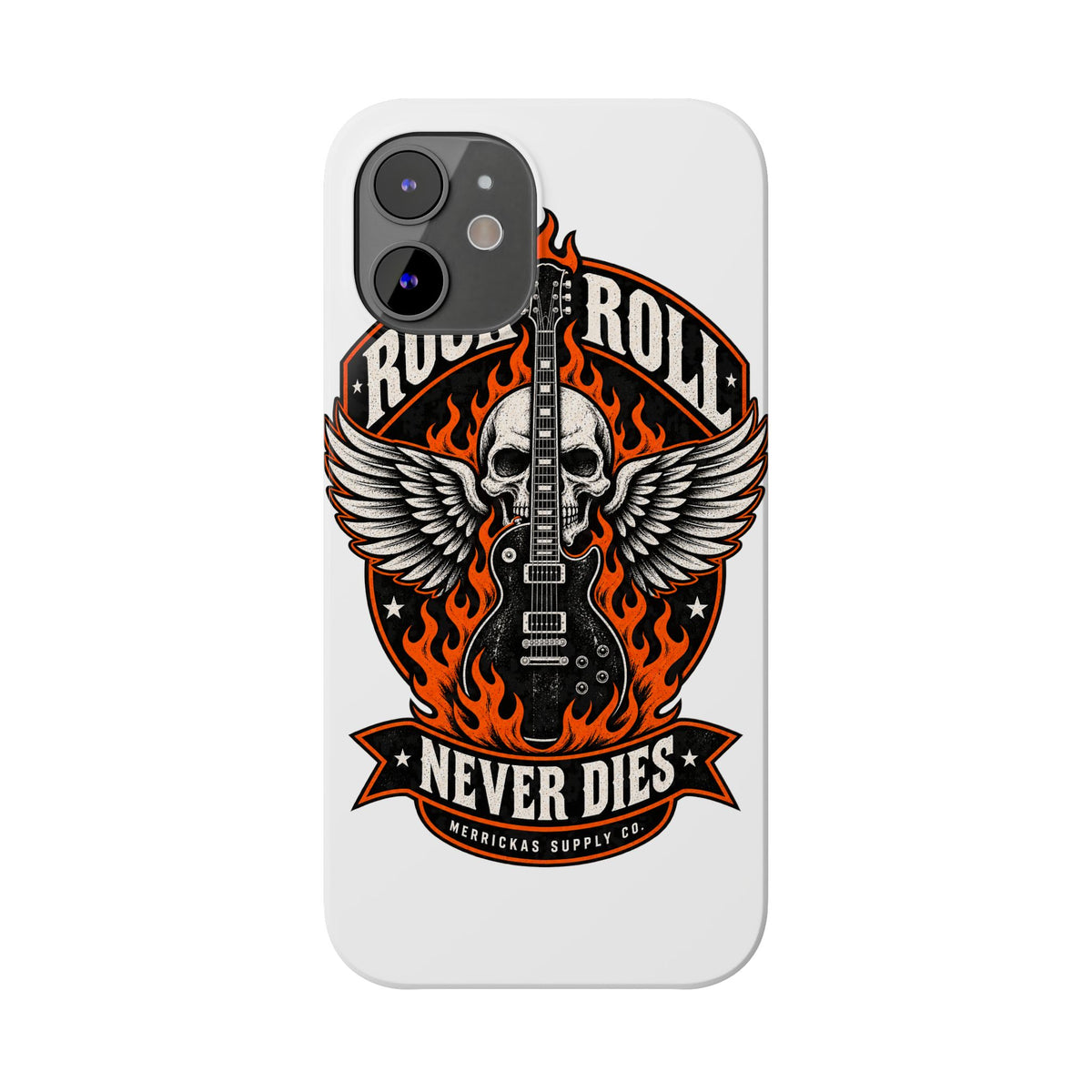 Rock N Roll Never Dies Phone Case