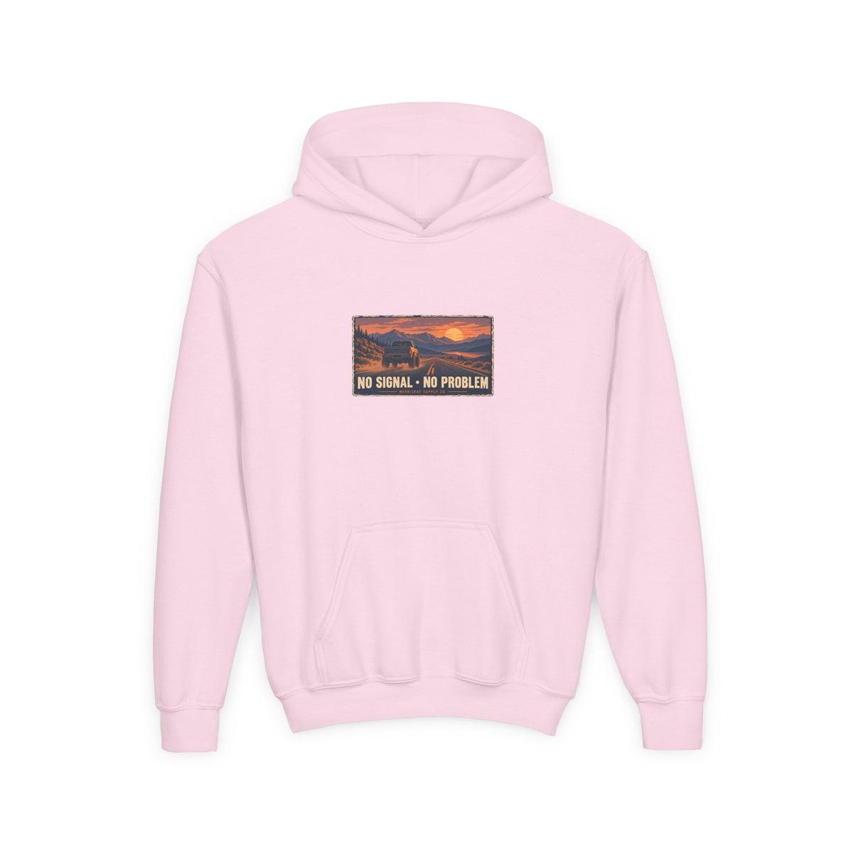 No Signal No Problem Youth Hoodie