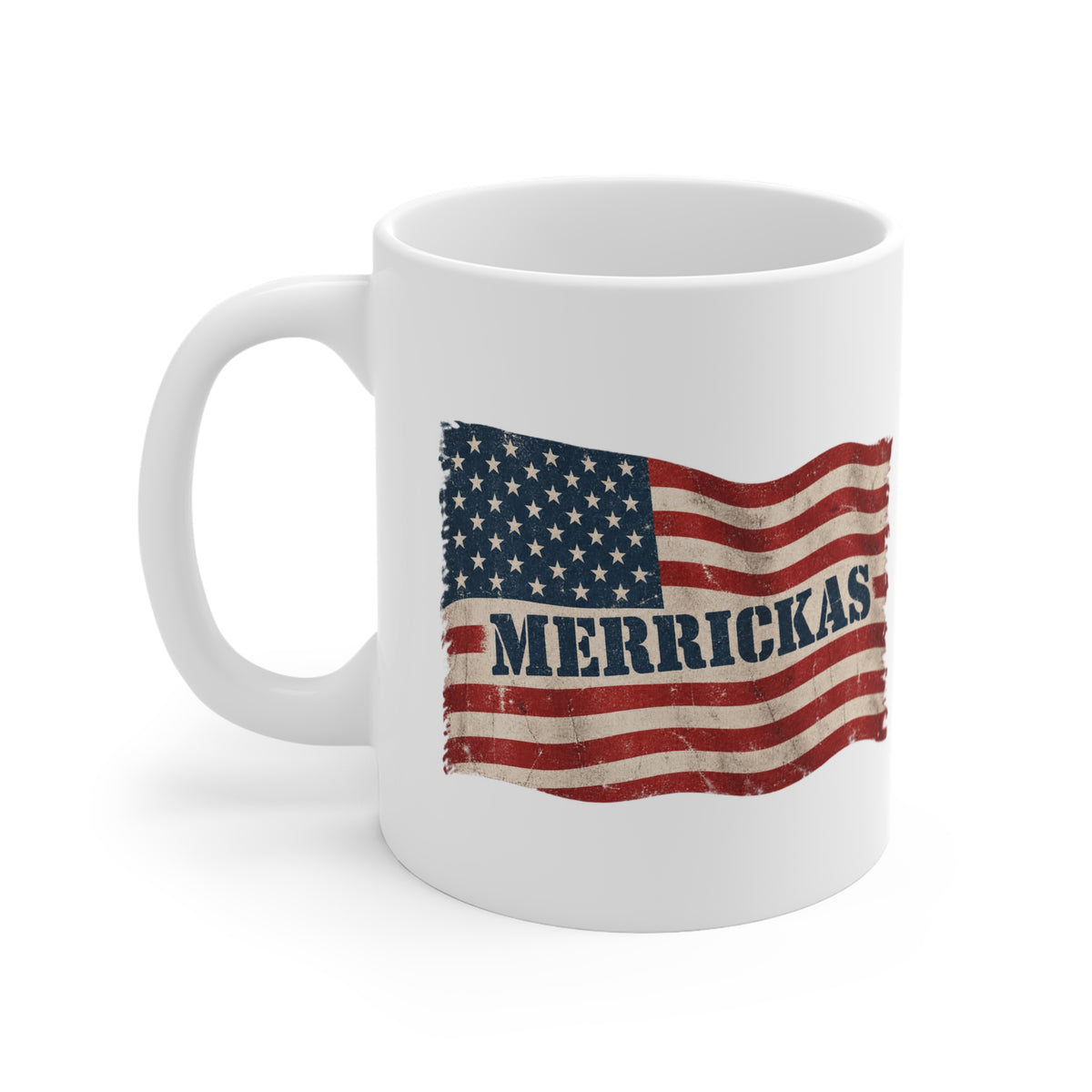 Merrickas Flag Coffee Mug 11oz