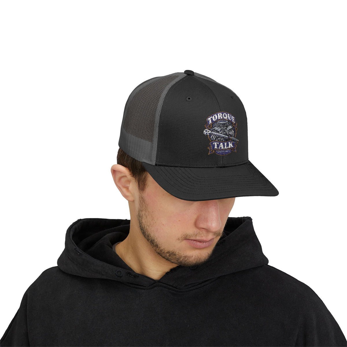 Torque Talk Snapback Trucker Cap