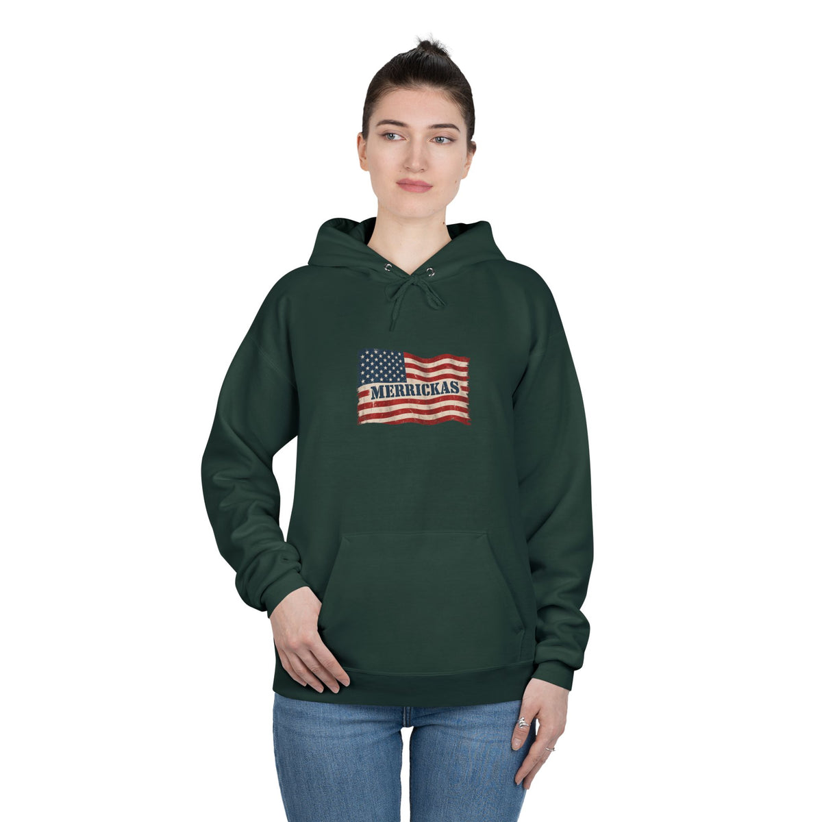 Merrickas Flag Heavyweight Hoodie