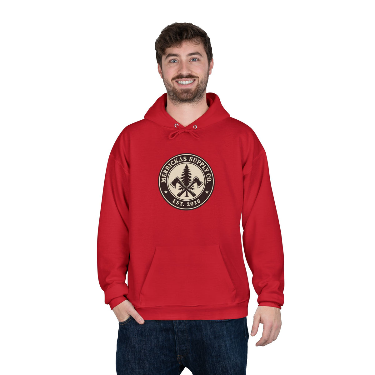 Merrickas Heritage Axe Badge Hoodie