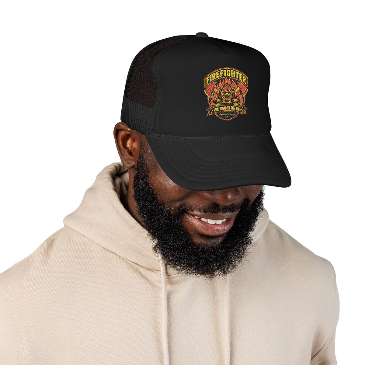 Run Toward The Fire Foam Trucker Hat