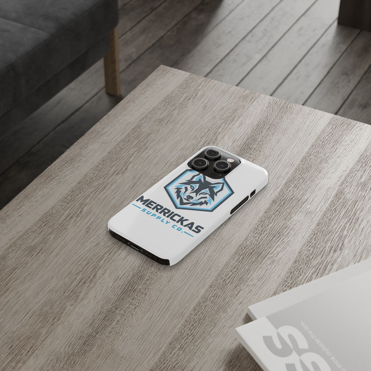 Merrickas Geo Wolf Phone Case