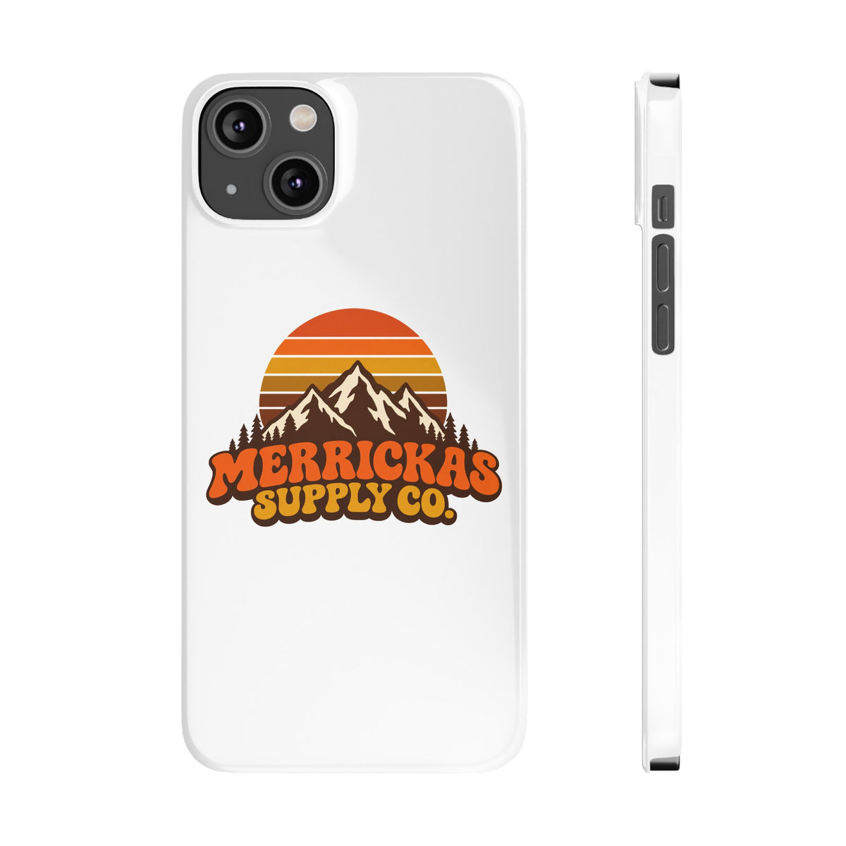 Merrickas Retro Sunset Mountain Phone Case