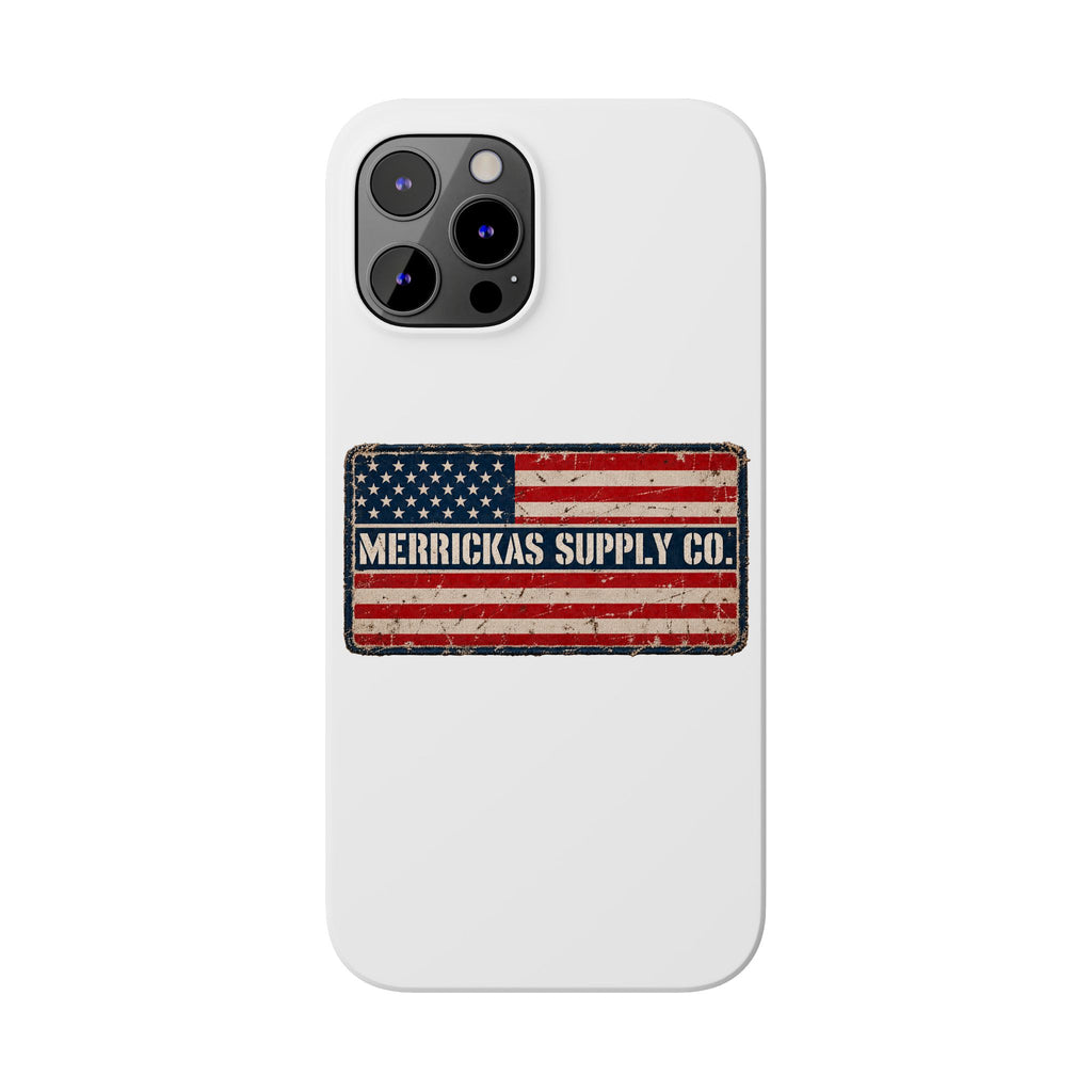 Merrickas American Flag Patch Phone Case