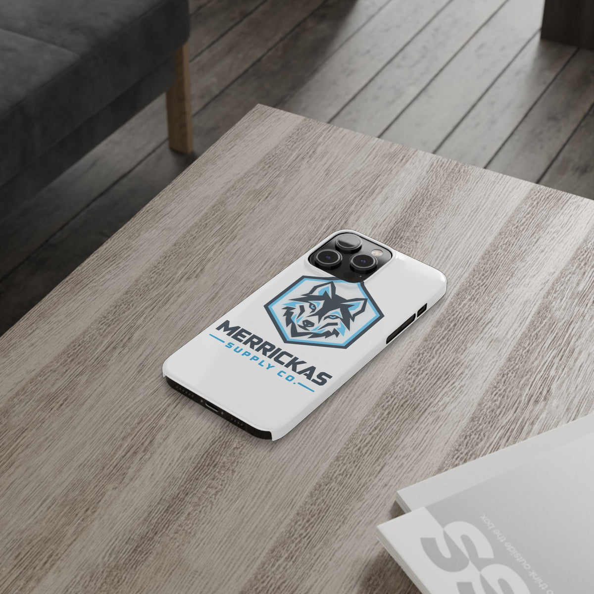Merrickas Geo Wolf Phone Case