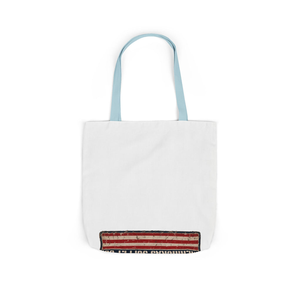 Merrickas American Flag Patch Canvas Wall Art