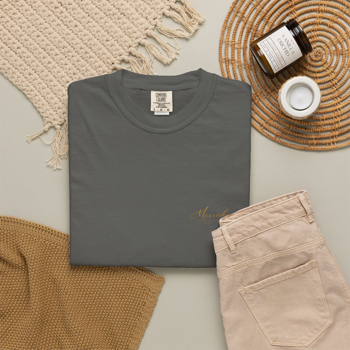Merrickas Signature Garment-Dyed Tee