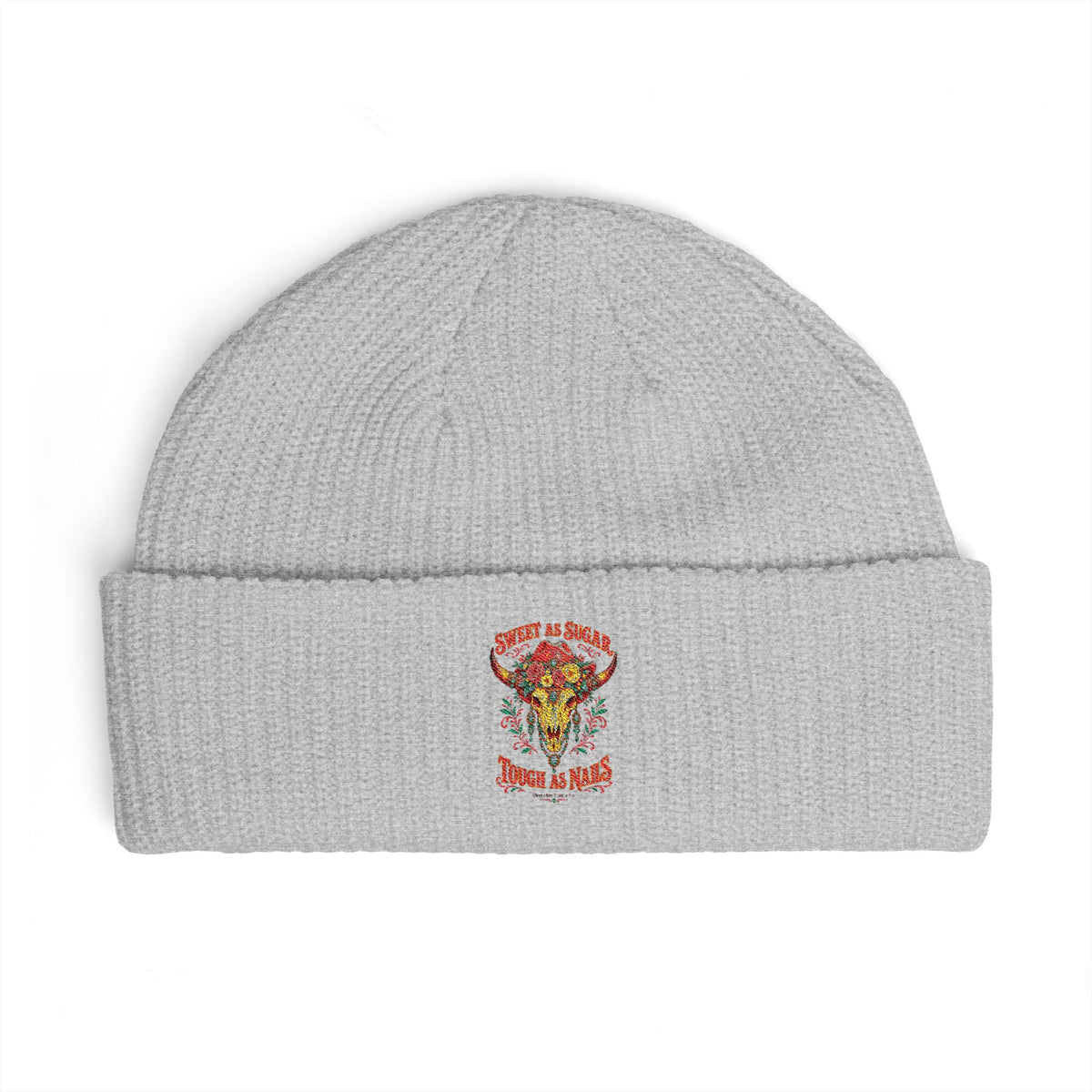 Sweet As Sugar Tough As Nails Cuff Beanie