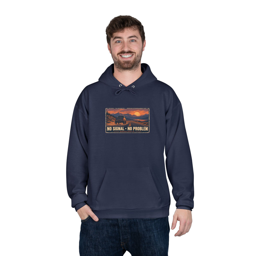 No Signal No Problem Heavyweight Hoodie