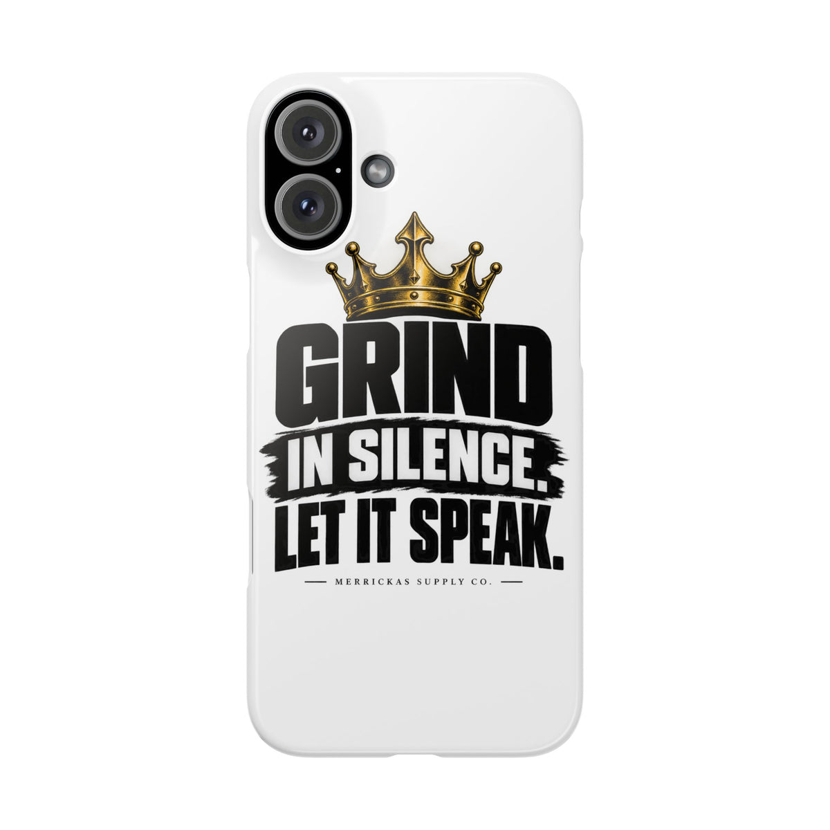 Grind In Silence Phone Case