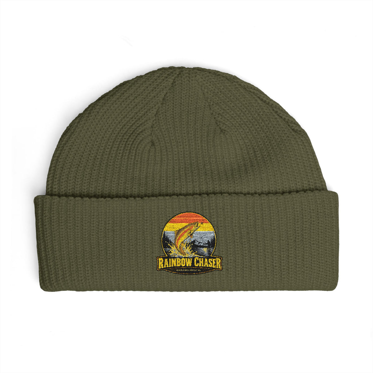 Rainbow Chaser Cuff Beanie