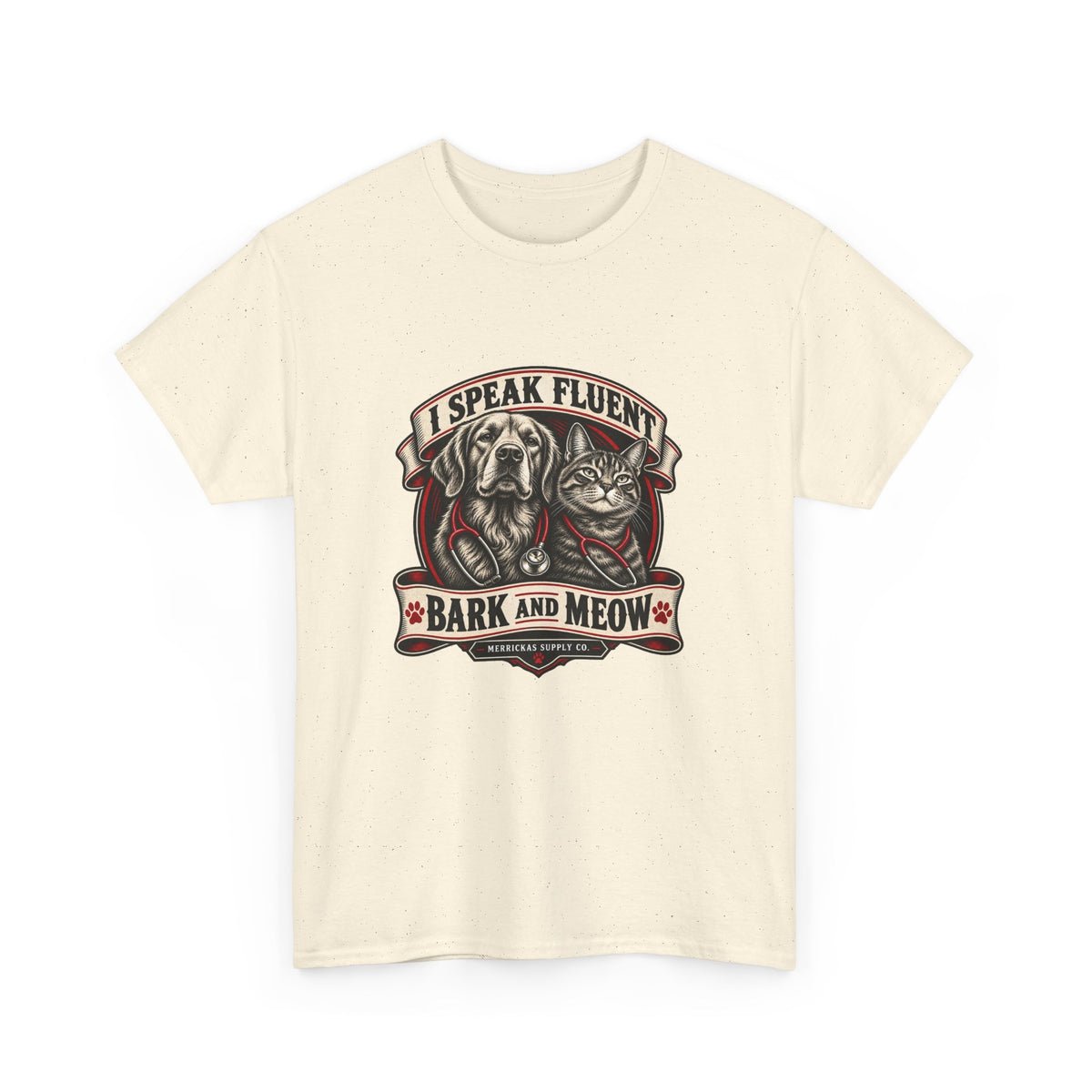 I Speak Fluent Bark And Meow Classic Tee