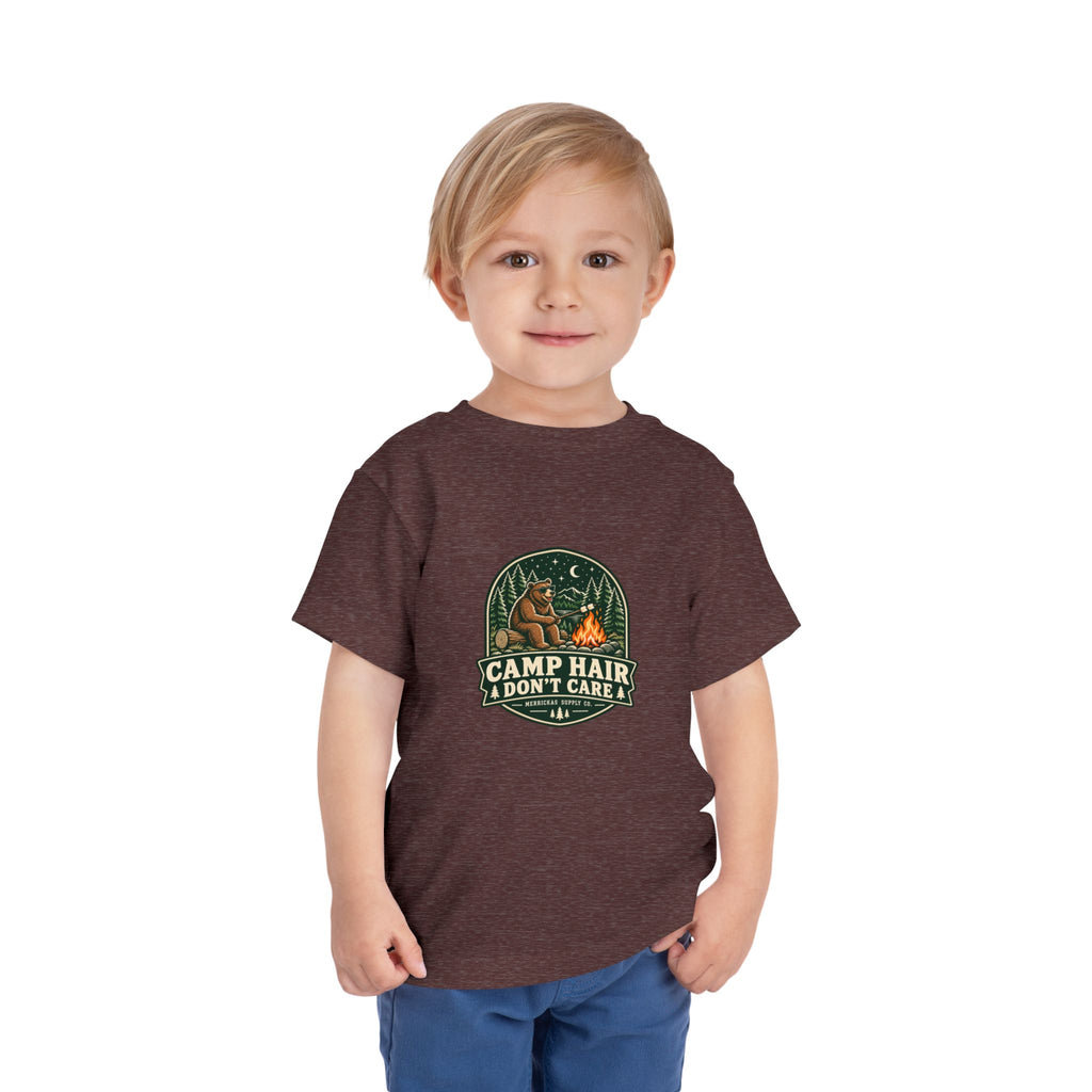 Camp Hair Don't Care Toddler Tee