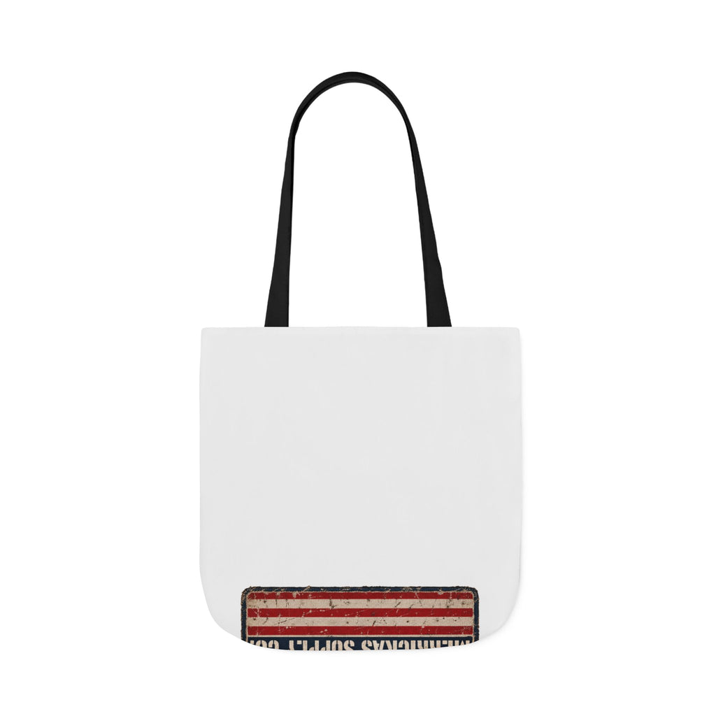Merrickas American Flag Patch Canvas Wall Art