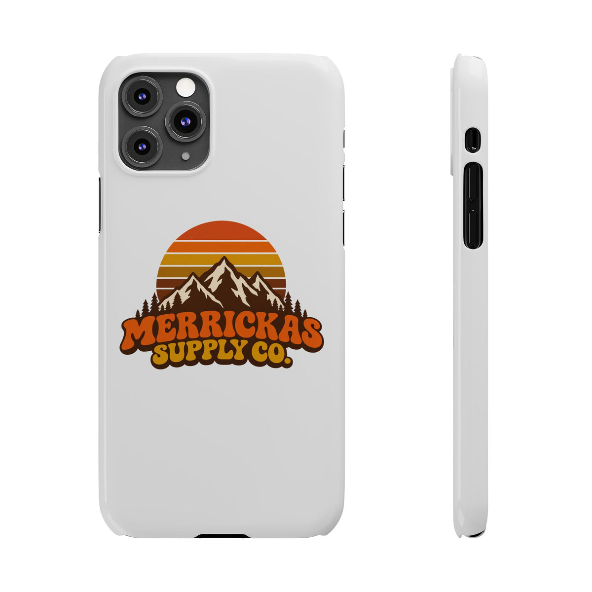 Merrickas Retro Sunset Mountain Phone Case