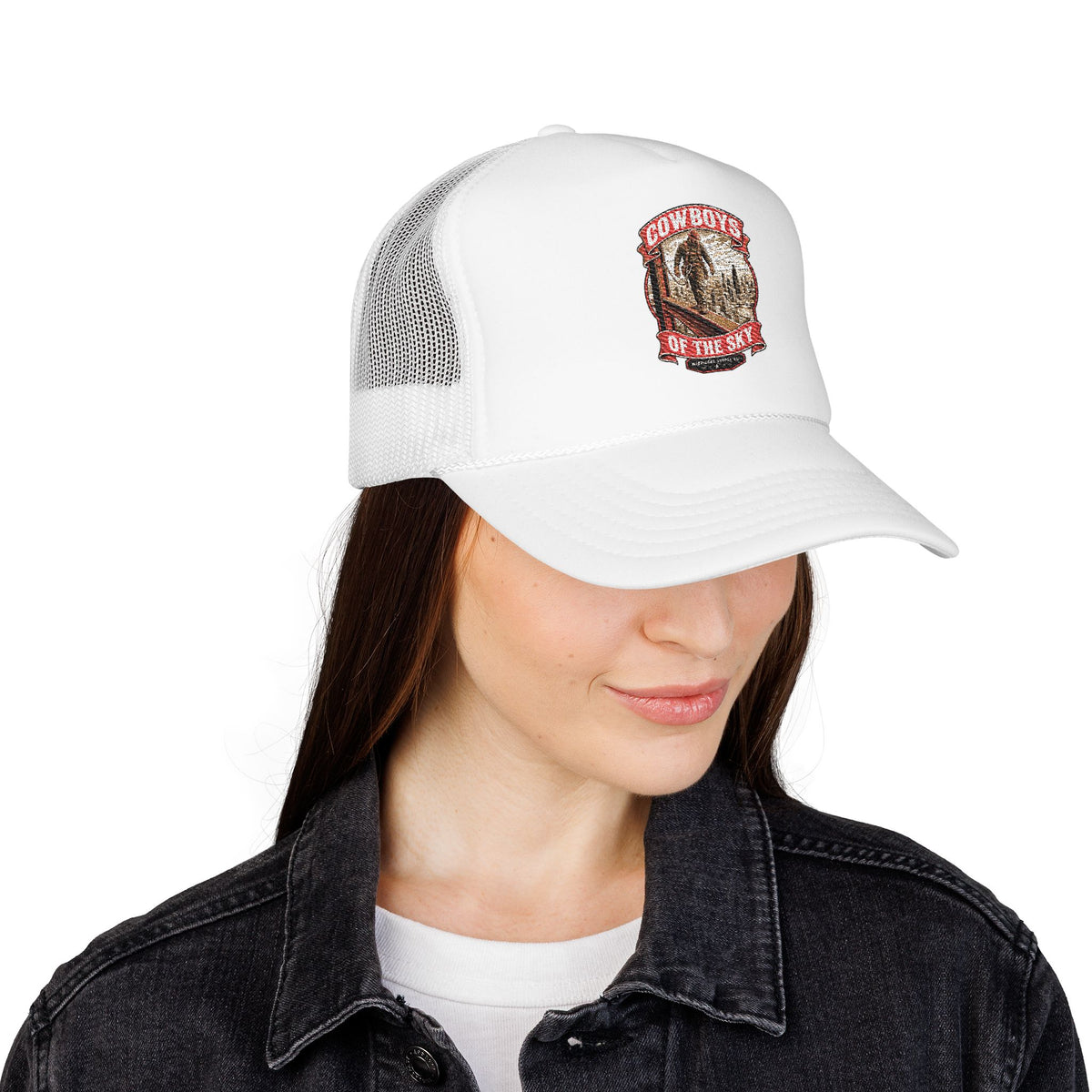 Cowboys Of The Sky Foam Trucker Hat