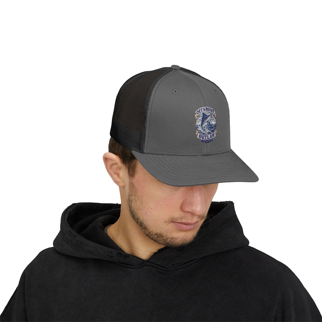 Offshore Outlaw Snapback Trucker Cap