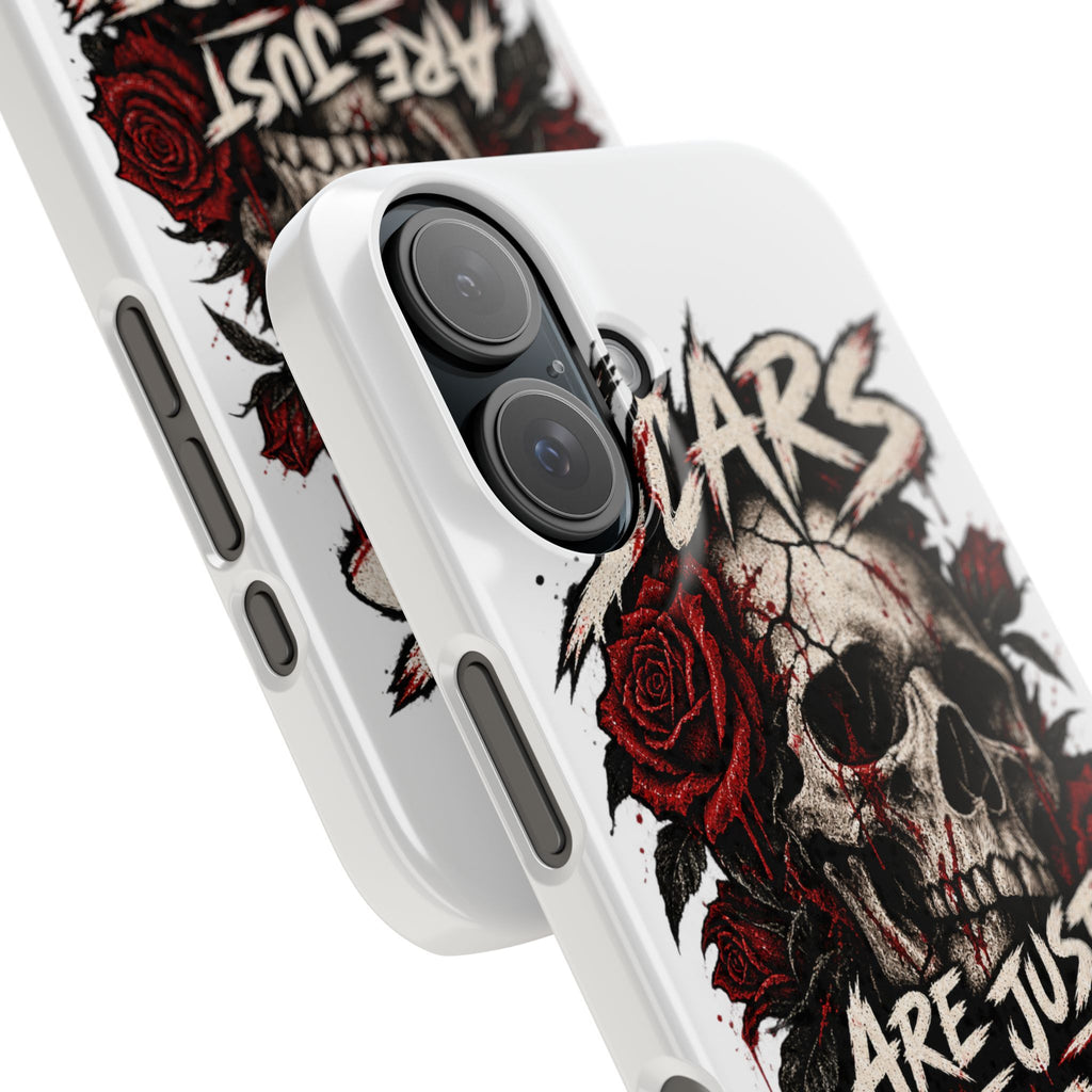 Scars Are Just Receipts Phone Case