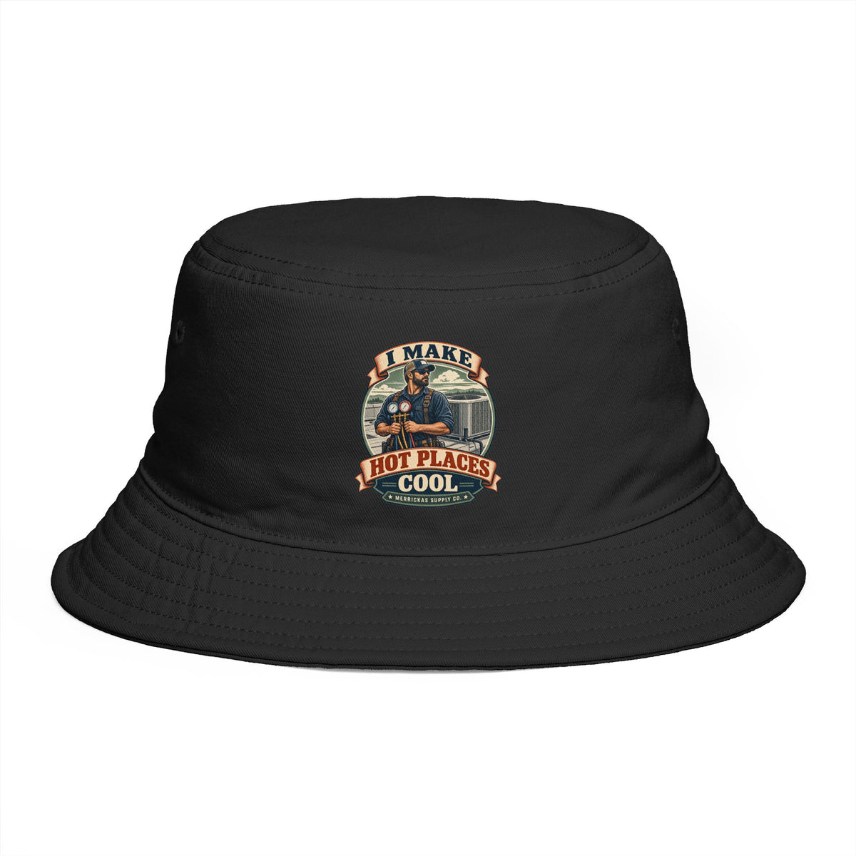 I Make Hot Places Cool Bucket Hat