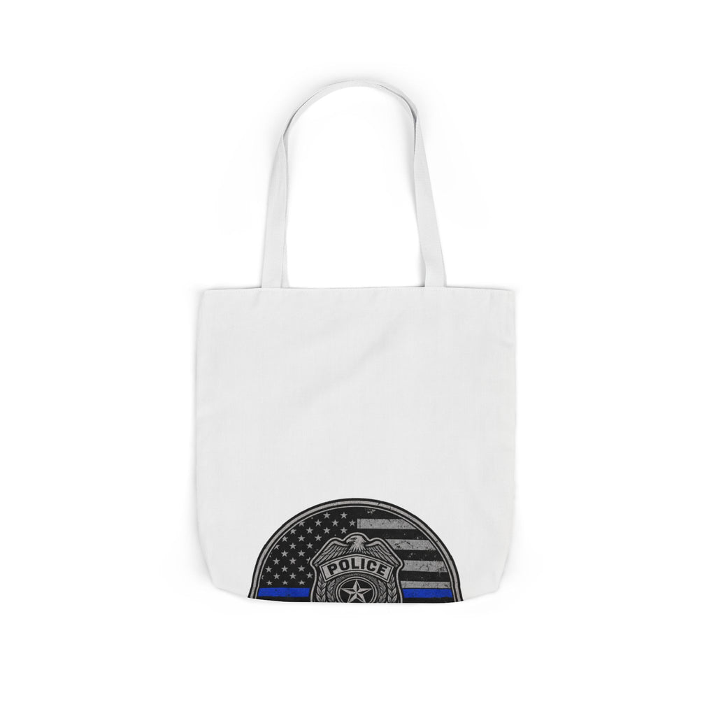 Back The Blue Canvas Wall Art