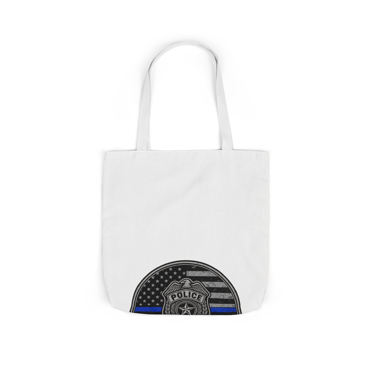 Back The Blue Canvas Wall Art