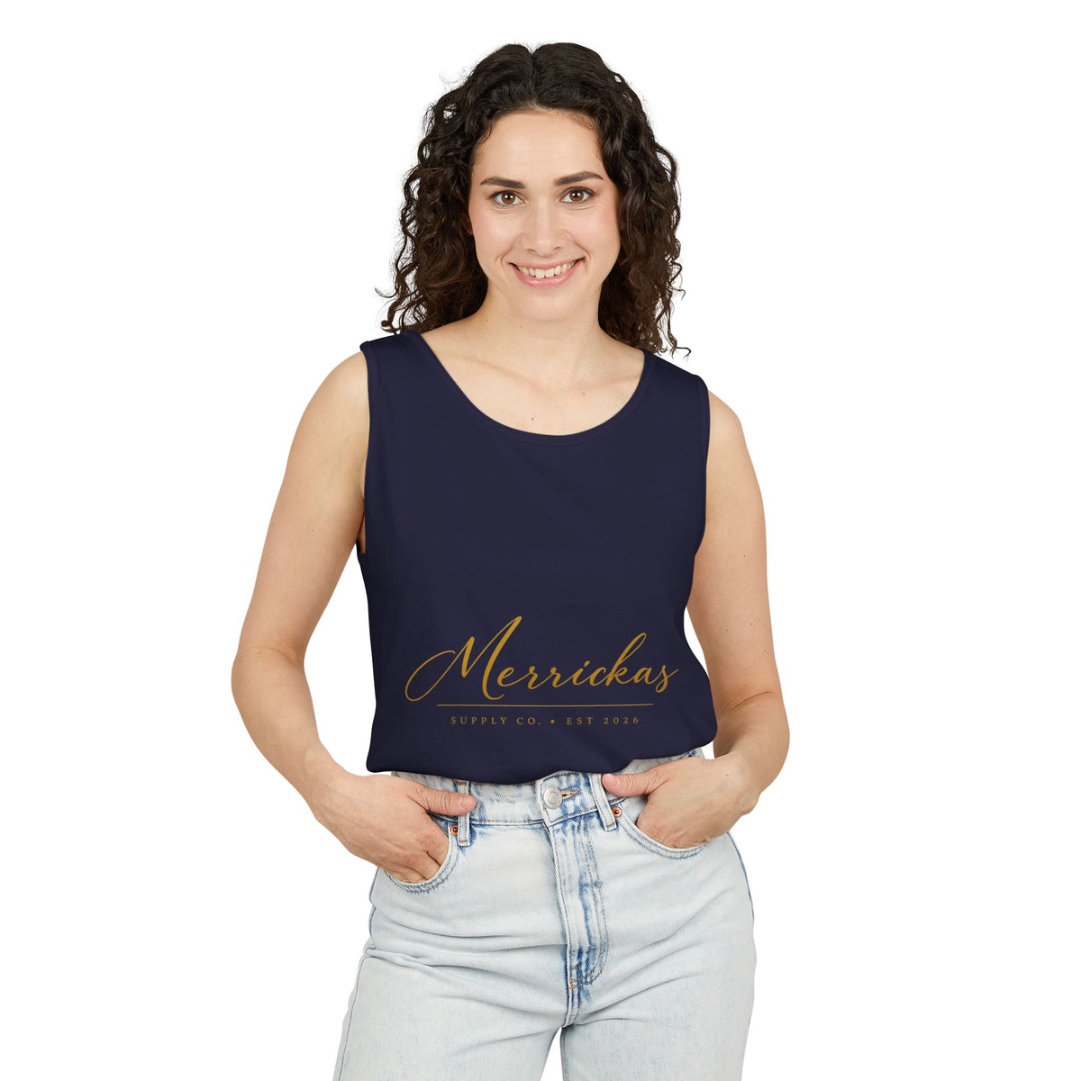 Merrickas Signature Garment-Dyed Tank
