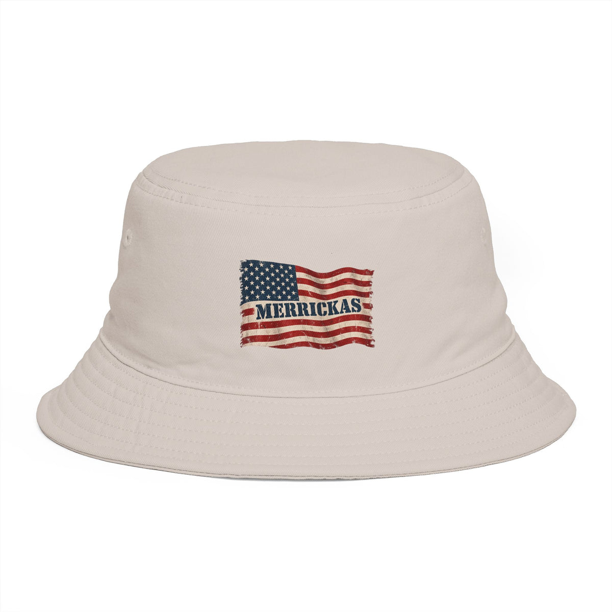Merrickas Flag Bucket Hat