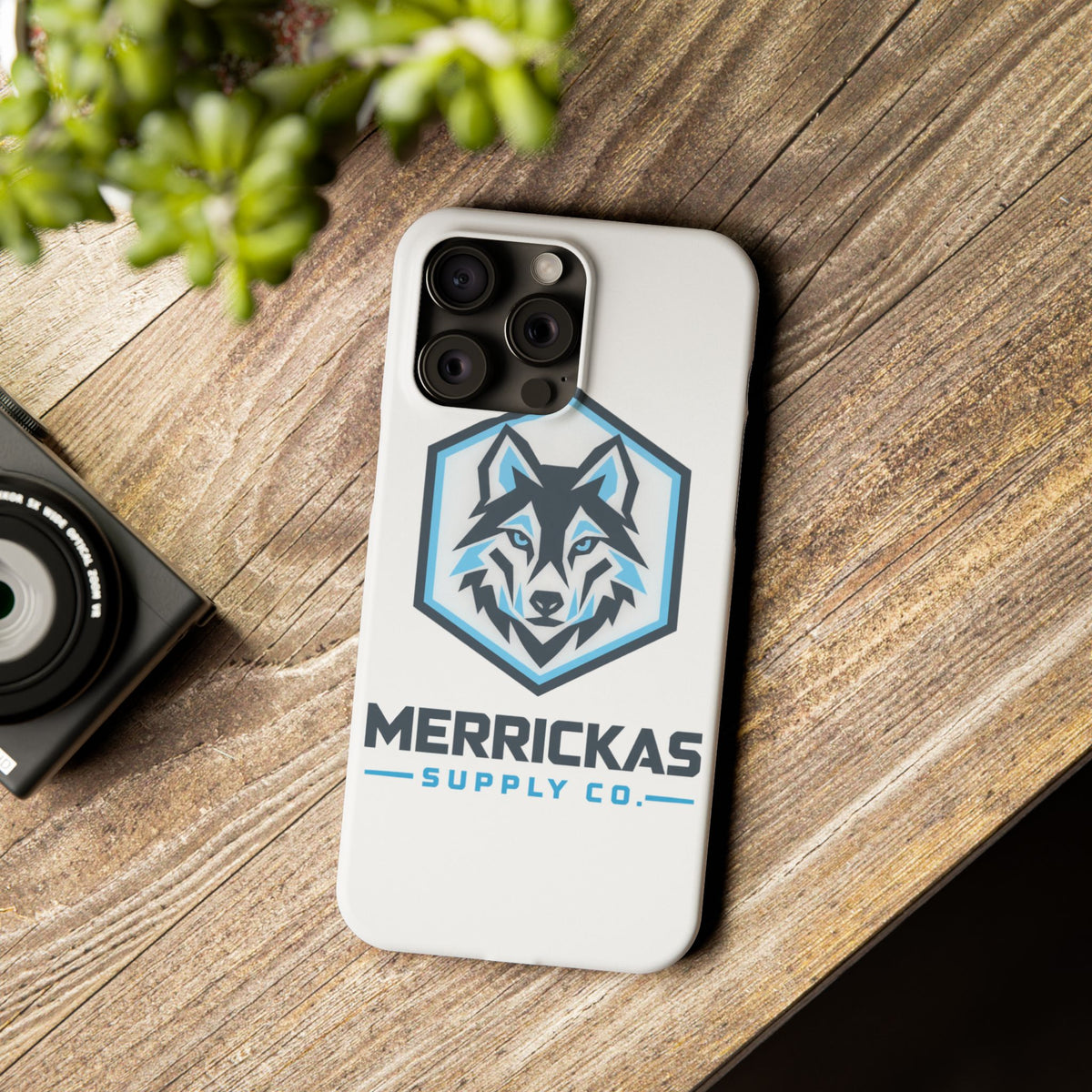 Merrickas Geo Wolf Phone Case