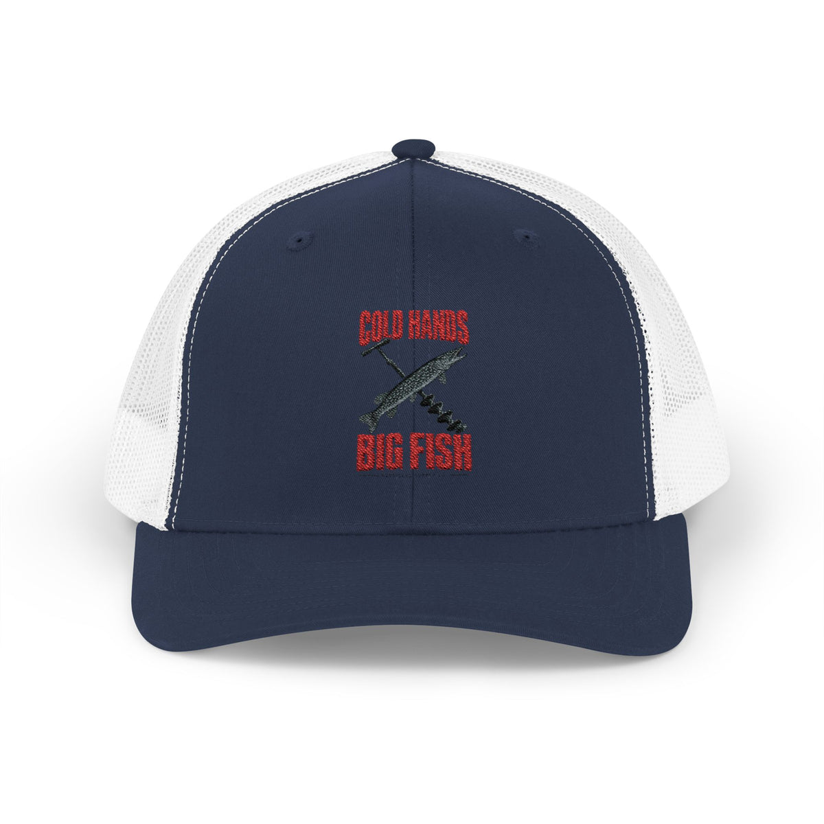Cold Hands Big Fish Snapback Trucker Cap