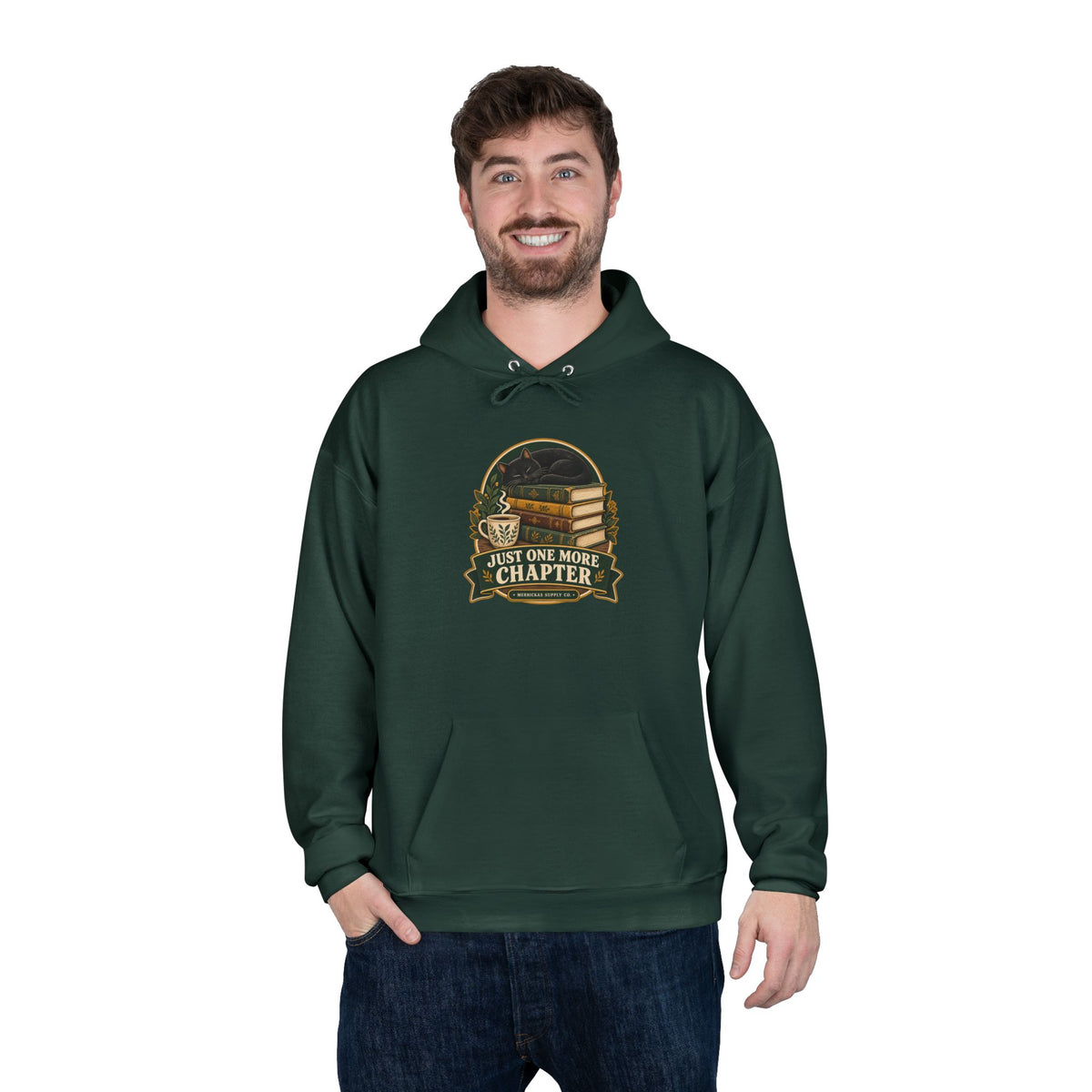 Just One More Chapter Heavyweight Hoodie