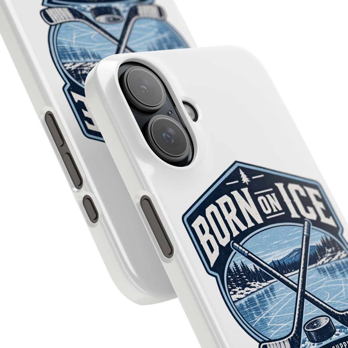 Born On Ice Phone Case
