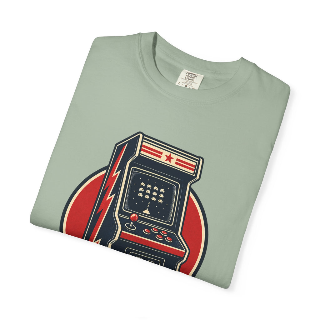 Level Up Game On Garment-Dyed Tee