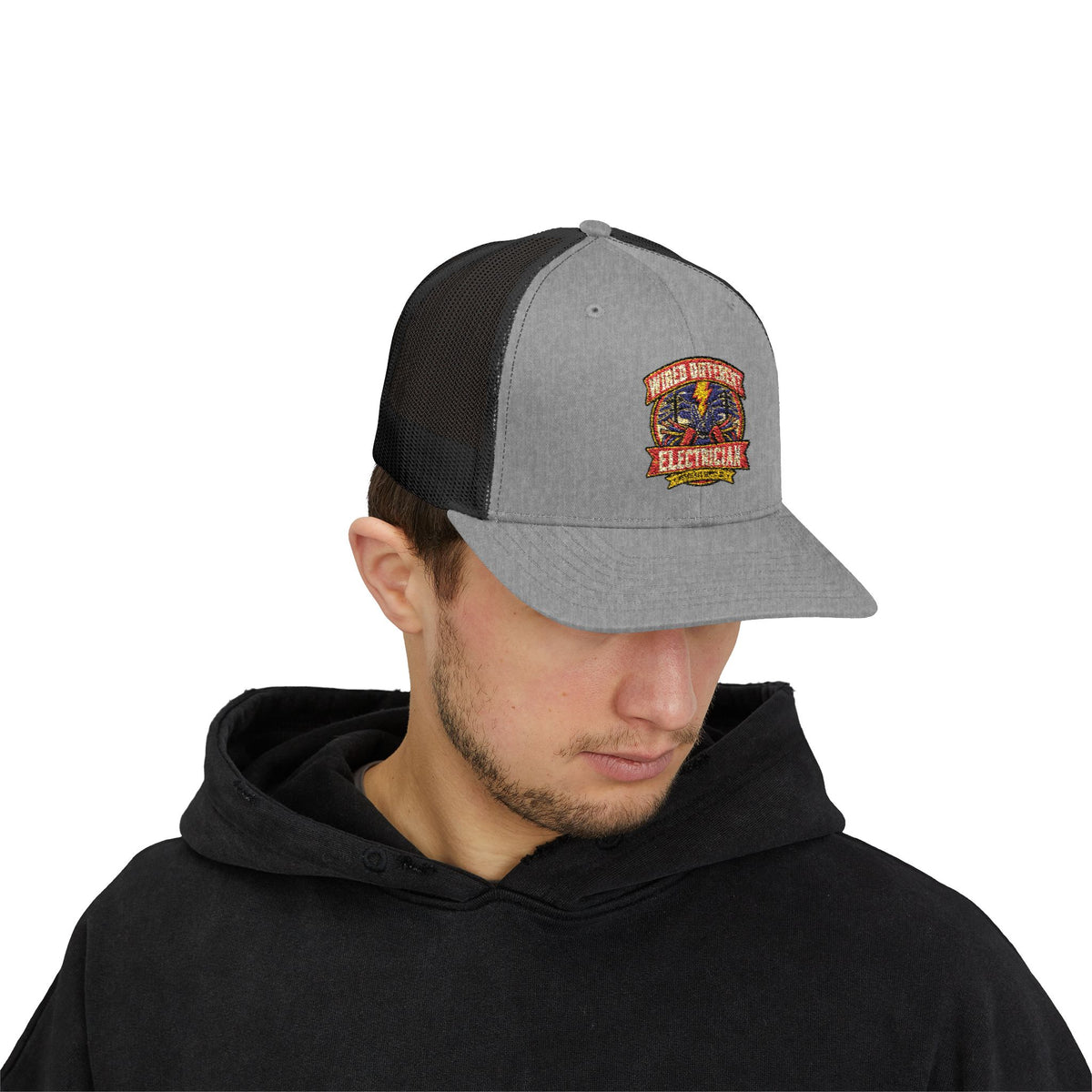 Wired Different Snapback Trucker Hat