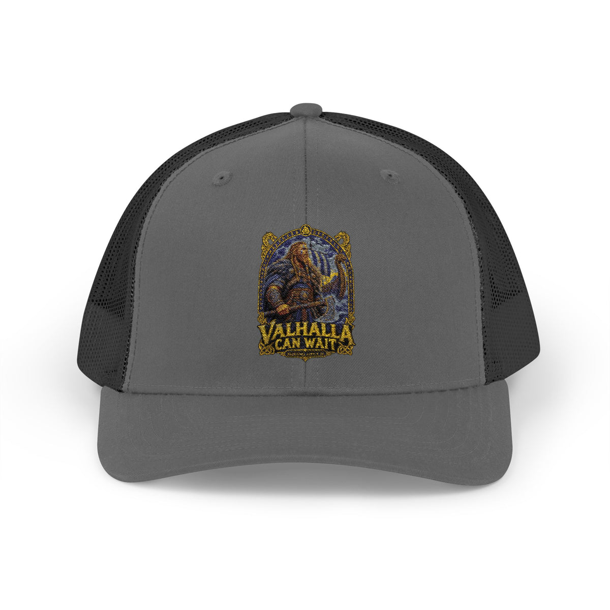 Valhalla Can Wait Snapback Trucker Cap
