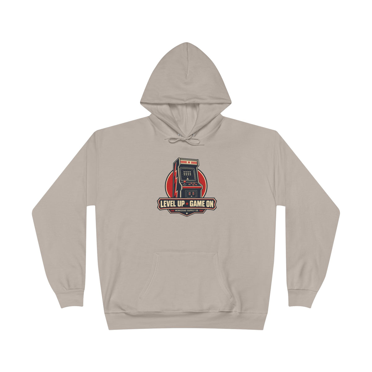 Level Up Game On Heavyweight Hoodie