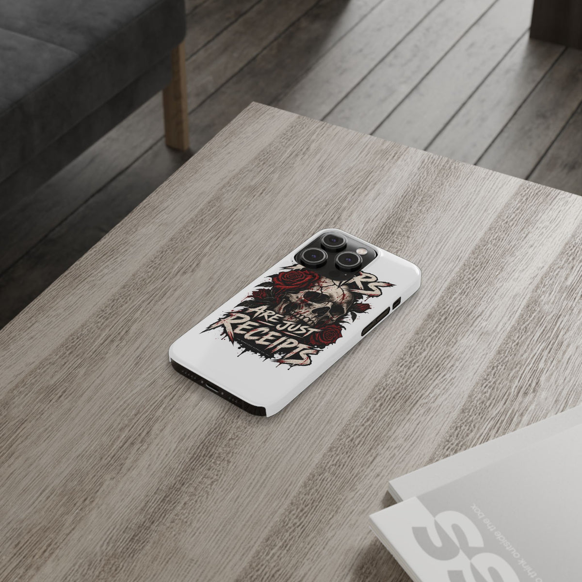 Scars Are Just Receipts Phone Case