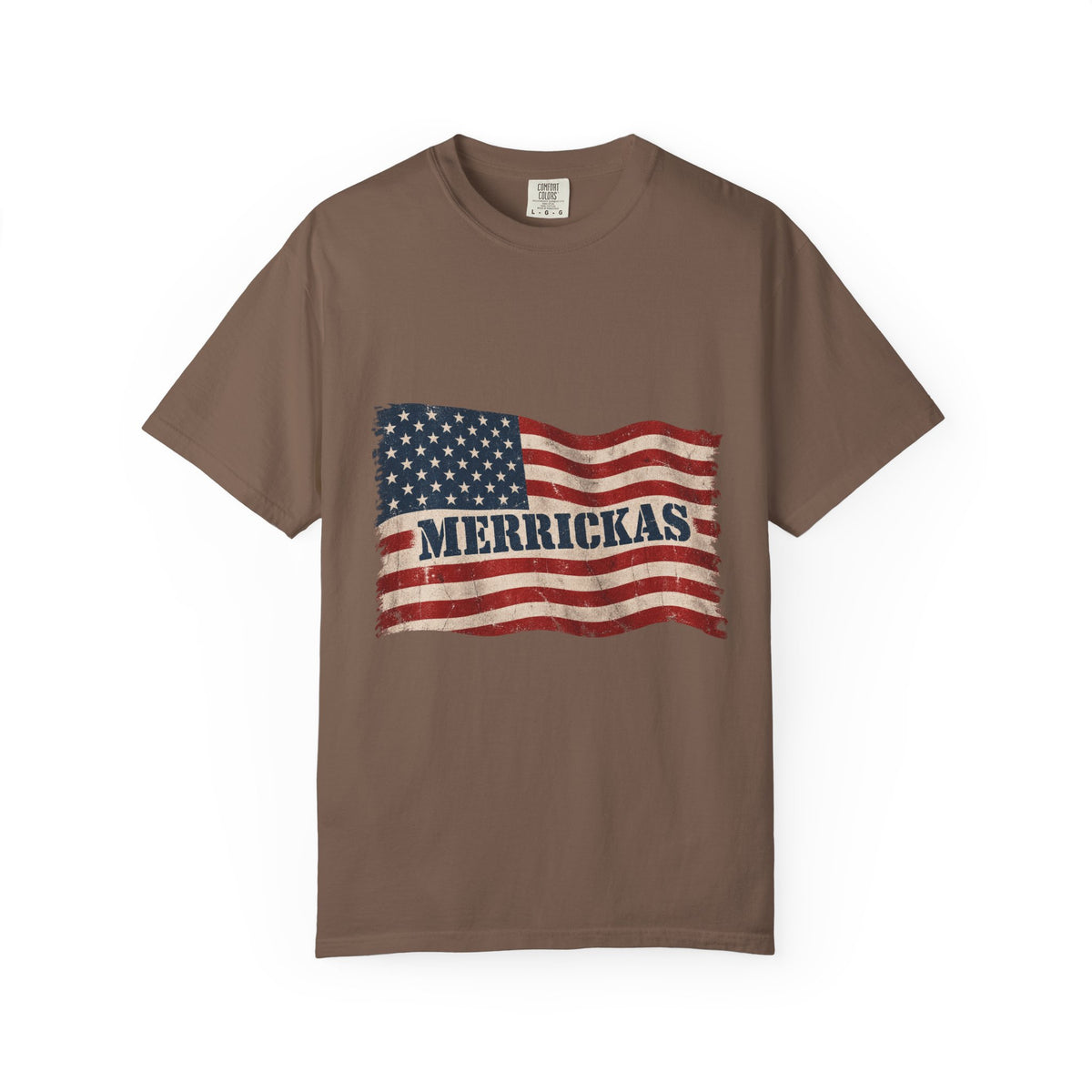 Merrickas Flag Garment-Dyed Tee