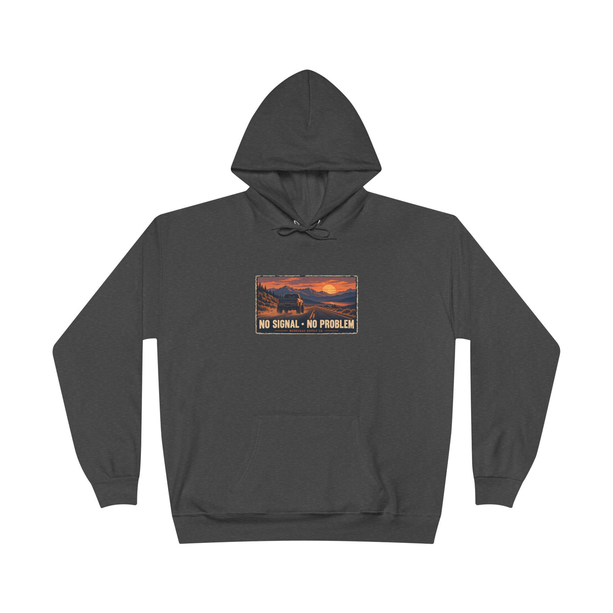 No Signal No Problem Heavyweight Hoodie