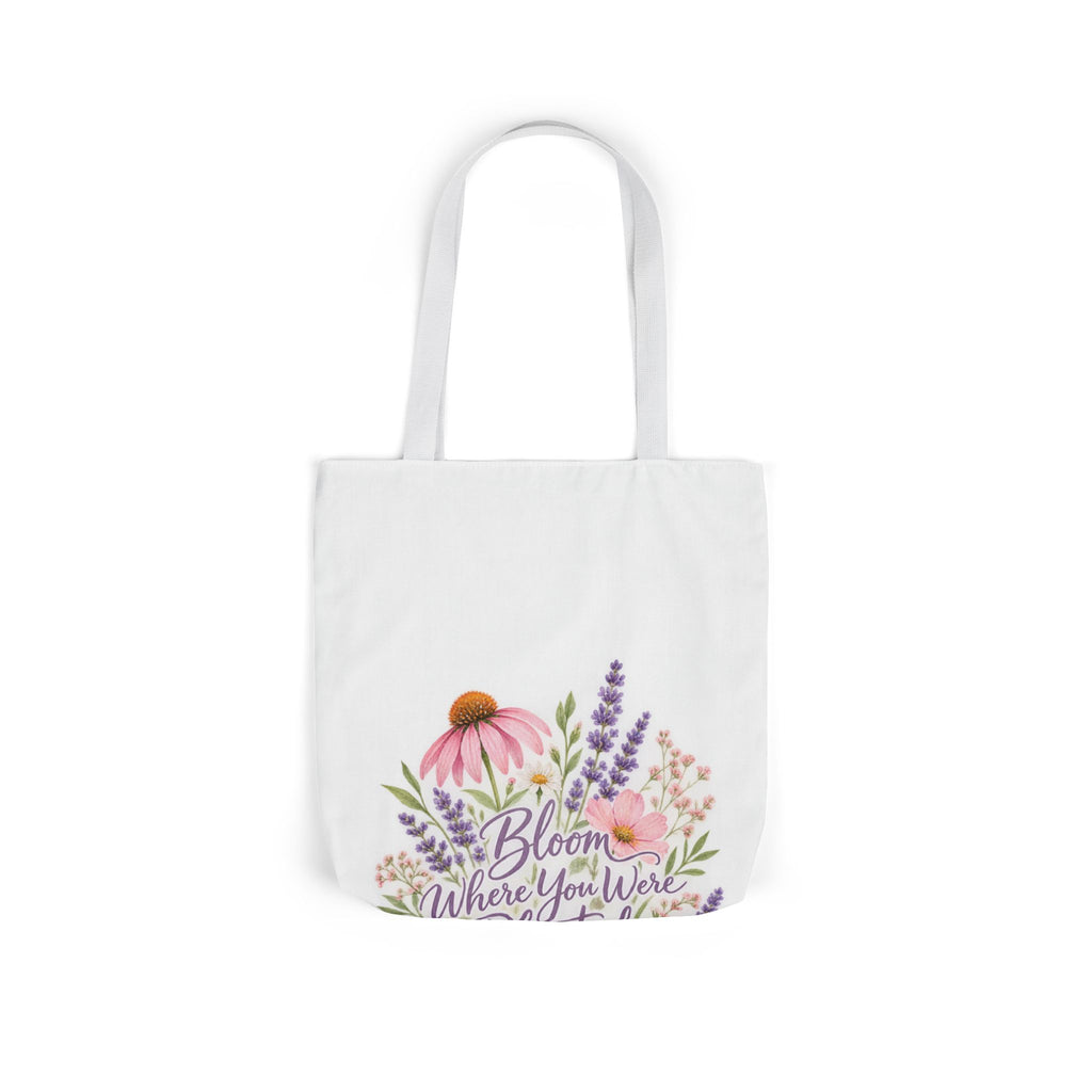 Bloom Where You Were Planted Anyway Canvas Wall Art