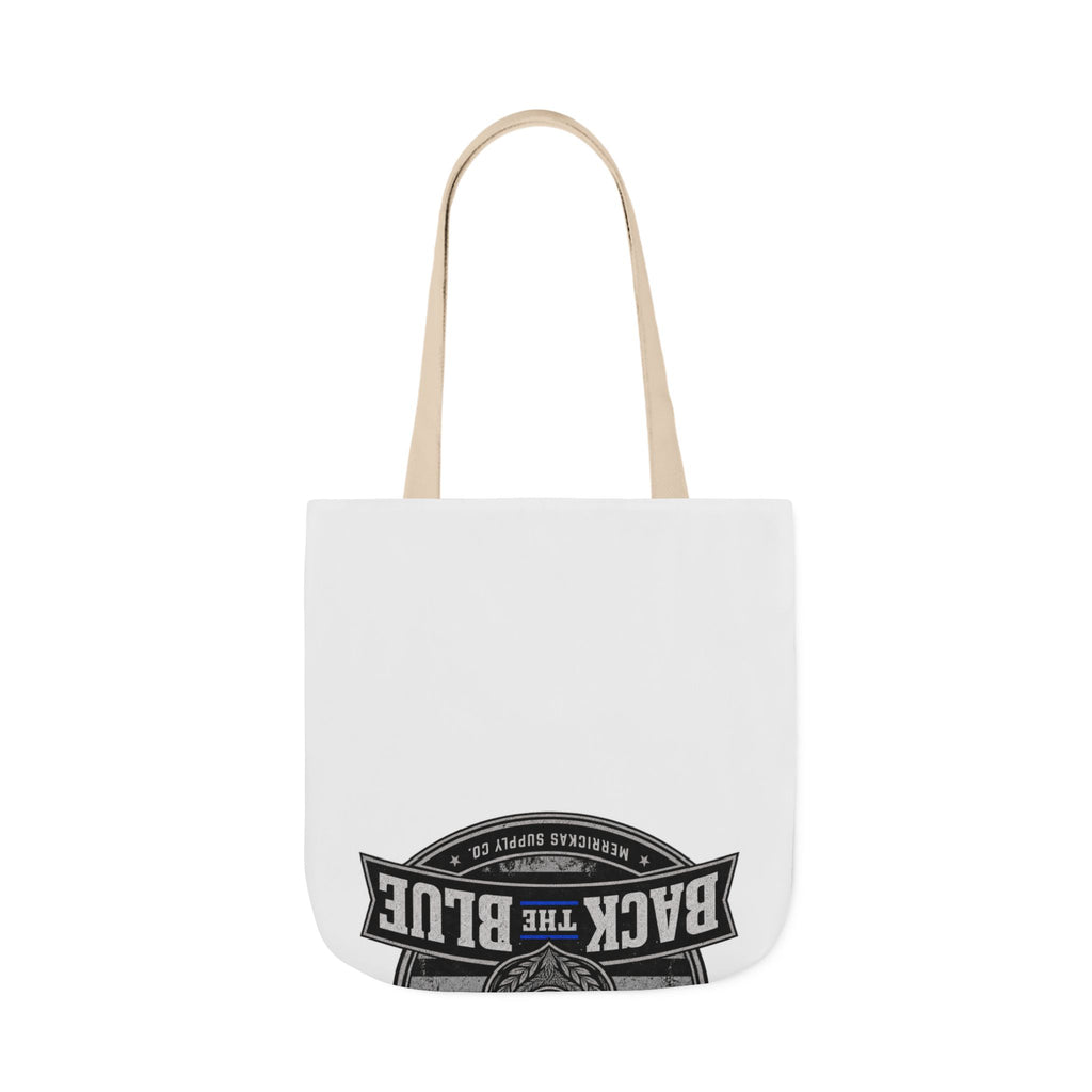 Back The Blue Canvas Wall Art