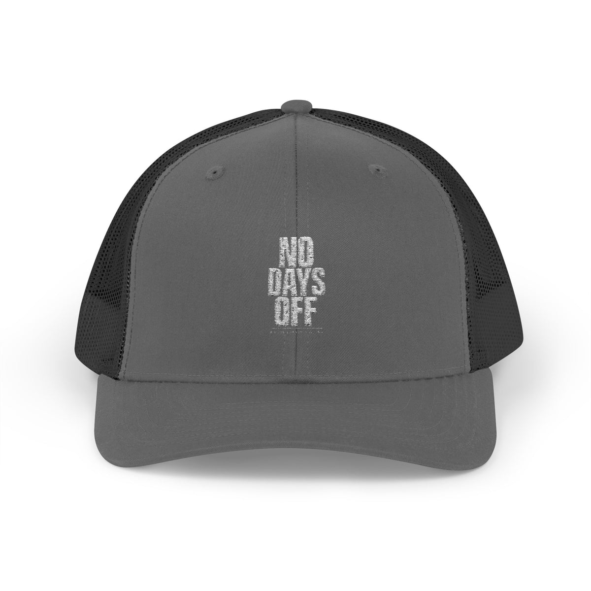 No Days Off Snapback Trucker Cap