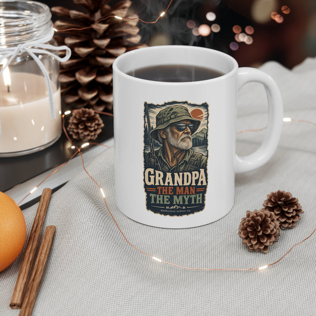 Grandpa The Man The Myth Coffee Mug 11oz