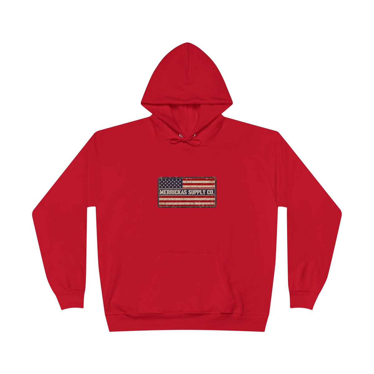 Merrickas American Flag Patch Hoodie