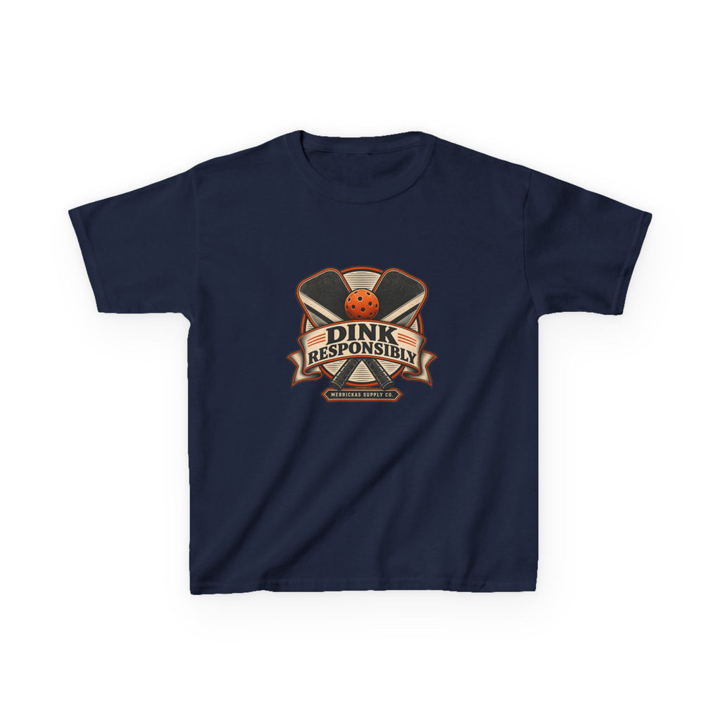 Dink Responsibly Kids Tee