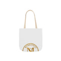 Merrickas Gold MSC Monogram Canvas Wall Art