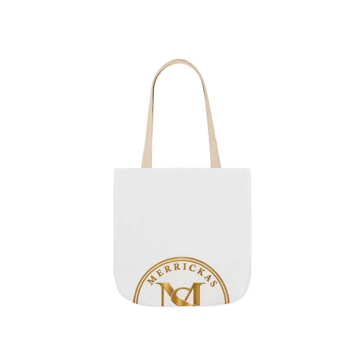 Merrickas Gold MSC Monogram Canvas Wall Art